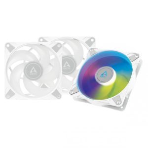 ARCTIC P12 PWM PST A-RGB 120mm White 3-Pack