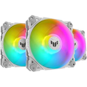 ASUS TUF Gaming TF120 ARGB 120mm White Edition 3-Pack