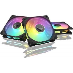 ASUS TUF Gaming TR120 ARGB 120mm Black 3-Pack