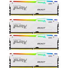 Kingston FURY Beast RGB 64GB (4x16GB) DDR5, 6000MHz, CL40