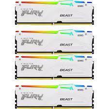 Kingston FURY Beast RGB 128GB (4x32GB) DDR5, 5200MHz, CL40