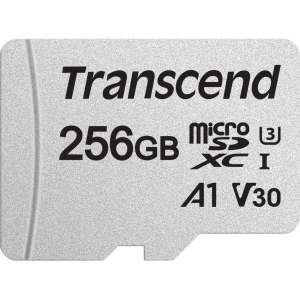 MEMORY MICRO SDXC 256GB W/ADAP/C10 TS256GUSD300S-A TRANSCEND