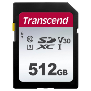 MEMORY SDXC 512GB/C10 TS512GSDC300S TRANSCEND