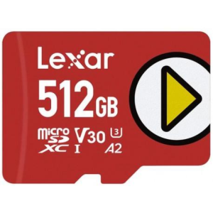 MEMORY MICRO SDXC 512GB UHS-I/PLAY LMSPLAY512G-BNNNG LEXAR