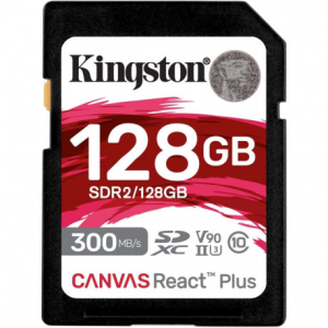 MEMORY SDXC 128GB C10/SDR2/128GB KINGSTON