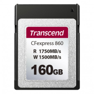 MEMORY COMPACT FLASH 160GB/CFE TS160GCFE860 TRANSCEND