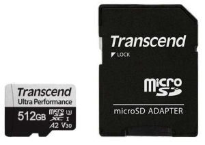 MEMORY MICRO SDXC 512GB W/A/TS512GUSD340S TRANSCEND