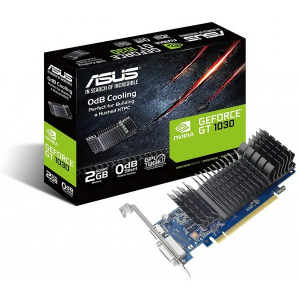 Asus NVIDIA GeForce GT 1030 2GB GDDR5, LowProfile, Fanless