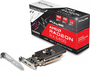 Sapphire AMD Radeon RX 6400 Pulse Gaming 4GB GDDR6