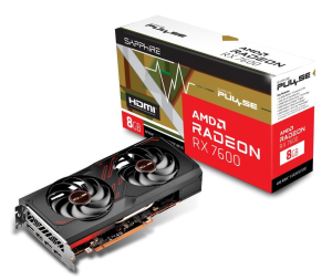 Sapphire AMD Radeon RX 7600 Pulse Gaming 8GB GDDR6