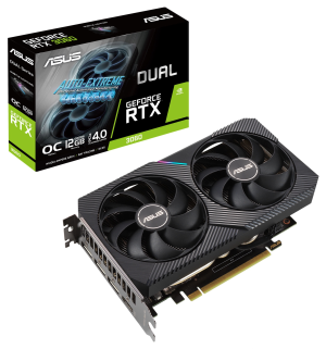 Asus NVIDIA GeForce RTX 3060 Dual V2 OC 12GB GDDR6