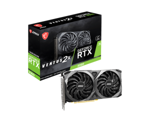 MSI NVIDIA GeForce RTX 3060 Ventus 2X OC 12GB GDDR6