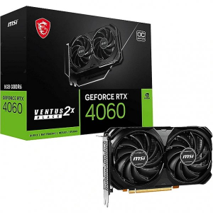 MSI NVIDIA GeForce RTX 4060 Ventus 2X Black OC 8GB GDDR6