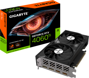Gigabyte NVIDIA GeForce RTX 4060 Ti WindForce OC 8GB GDDR6