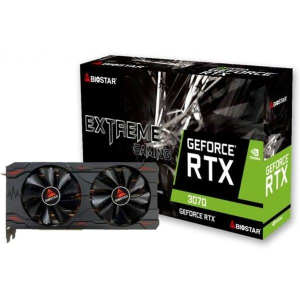 Biostar NVIDIA GeForce RTX 3070 Extreme Gaming 8GB GDDR6