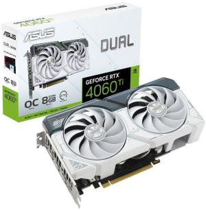 Asus NVIDIA GeForce RTX 4060 Ti Dual OC White 8GB GDDR6
