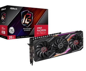 ASRock AMD Radeon RX 7900 XT Phantom Gaming OC 20GB GDDR6