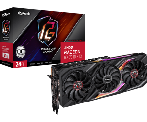 ASRock AMD Radeon RX 7900 XTX Phantom Gaming OC 24GB GDDR6