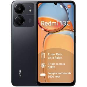 Xiaomi Redmi 13C 128GB/4GB - Midnight Black
