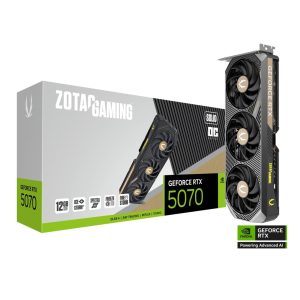 ZOTAC GAMING NVIDIA GeForce RTX 5070 SOLID OC 12GB GDDR7