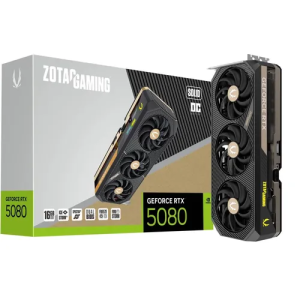 ZOTAC GAMING NVIDIA GeForce RTX 5080 SOLID OC 16GB GDDR7