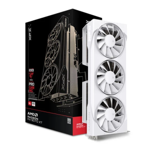 XFX Swift AMD Radeon RX 9070 White Triple-Fan Gaming OC Edition 16GB GDDR6