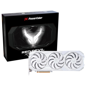PowerColor AMD Radeon RX 9070 XT Red Devil Spectral White OC 16GB GDDR6