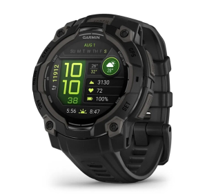 Garmin Instinct® 3 AMOLED 45mm Black Case with Black Band